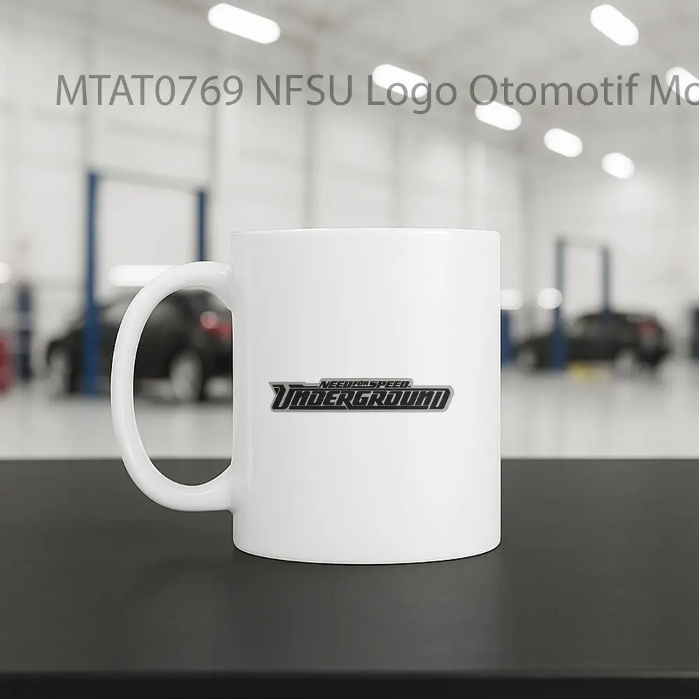 NFSU Logo Otomotif Mug - Sudut 2