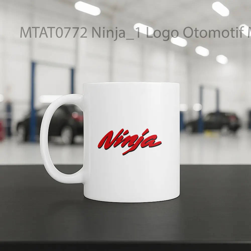 Ninja_1 Logo Otomotif Mug - Sudut 2