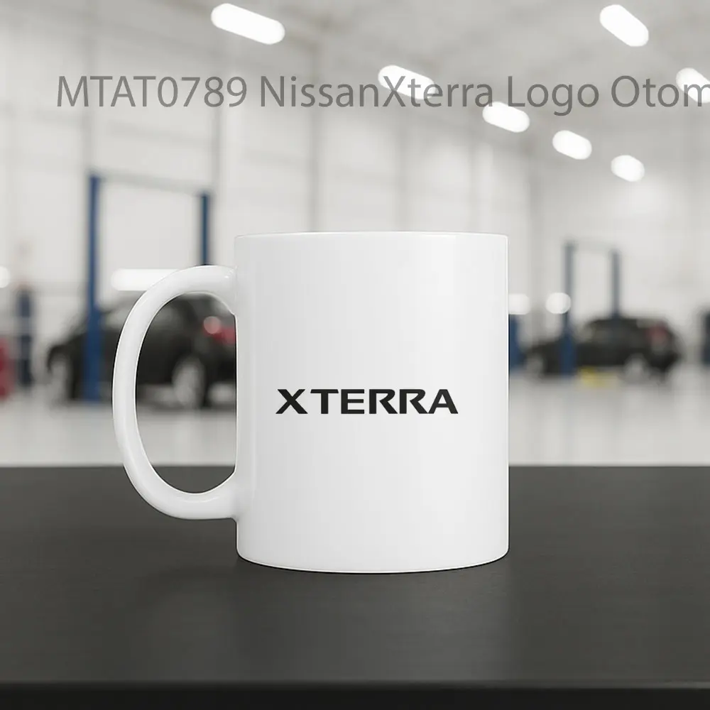 NissanXterra Logo Otomotif Mug - Sudut 2