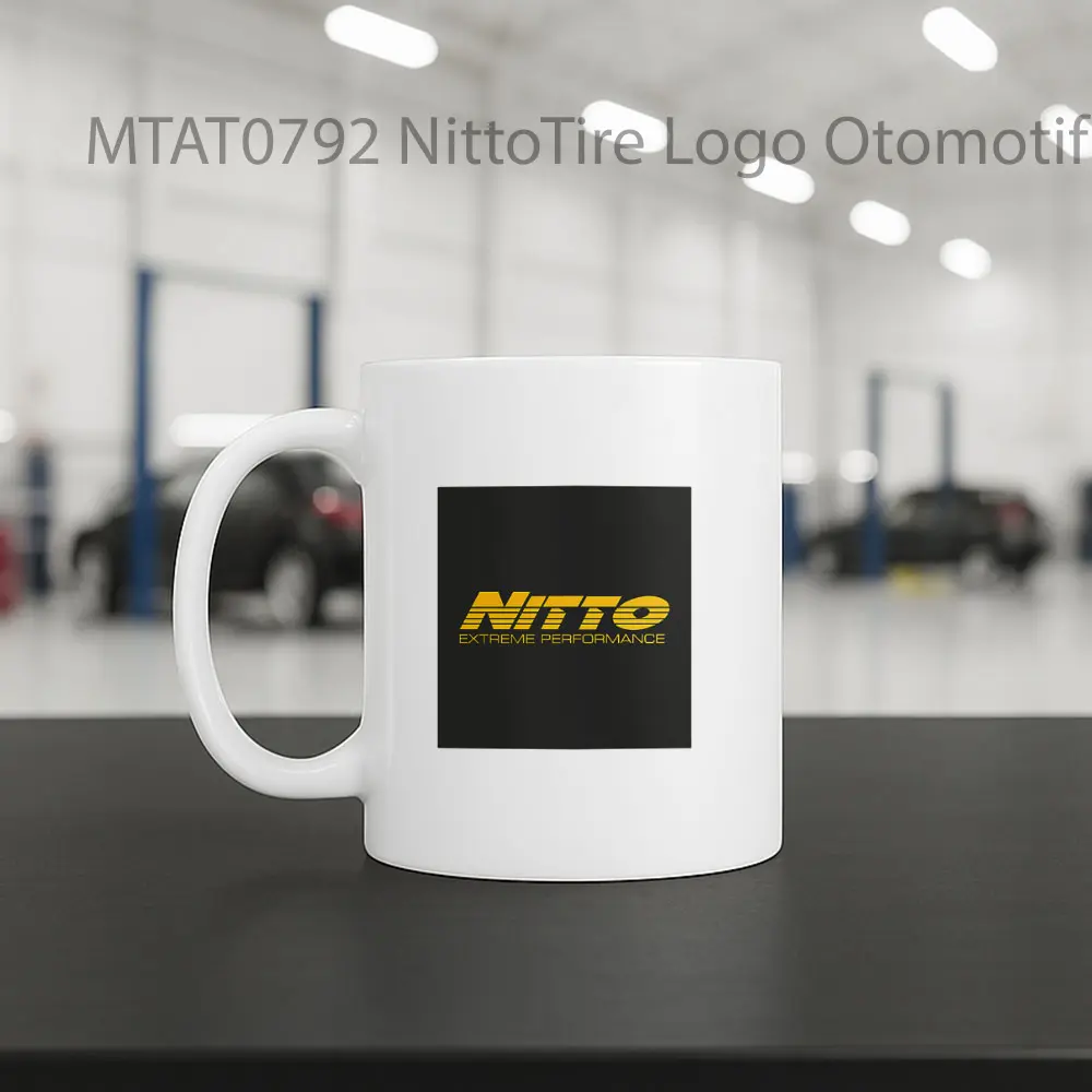 NittoTire Logo Otomotif Mug - Sudut 2