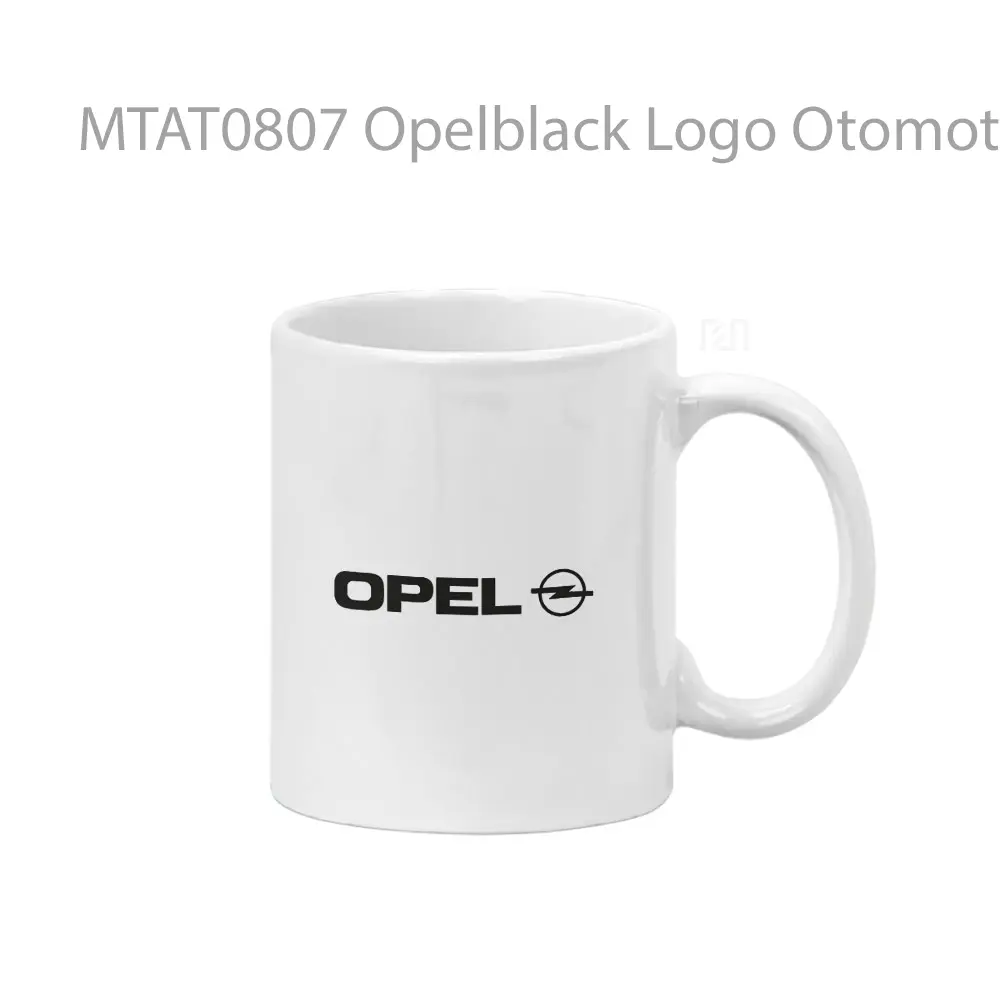Opelblack Logo Otomotif Mug