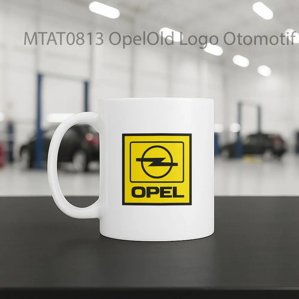 OpelOld Logo Otomotif Mug - Sudut 2