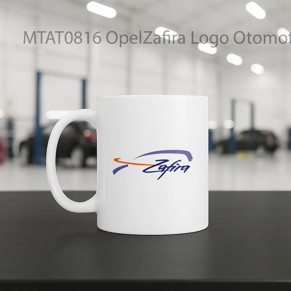 OpelZafira Logo Otomotif Mug - Sudut 2