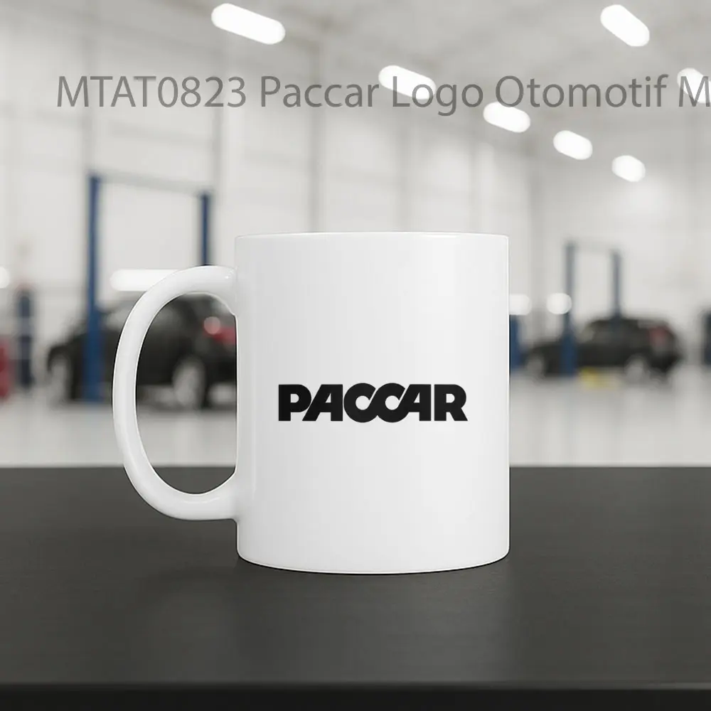 Paccar Logo Otomotif Mug - Sudut 2