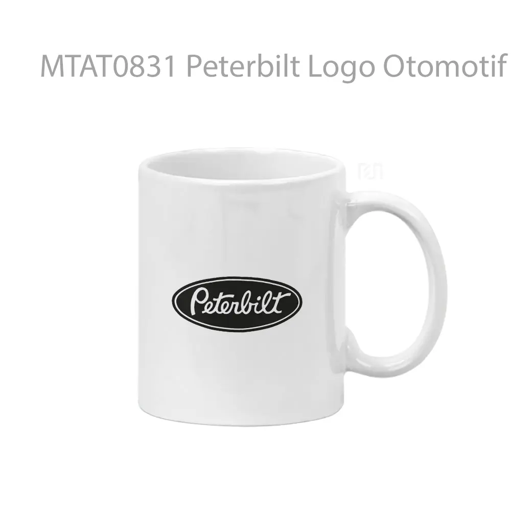 Peterbilt Logo Otomotif Mug