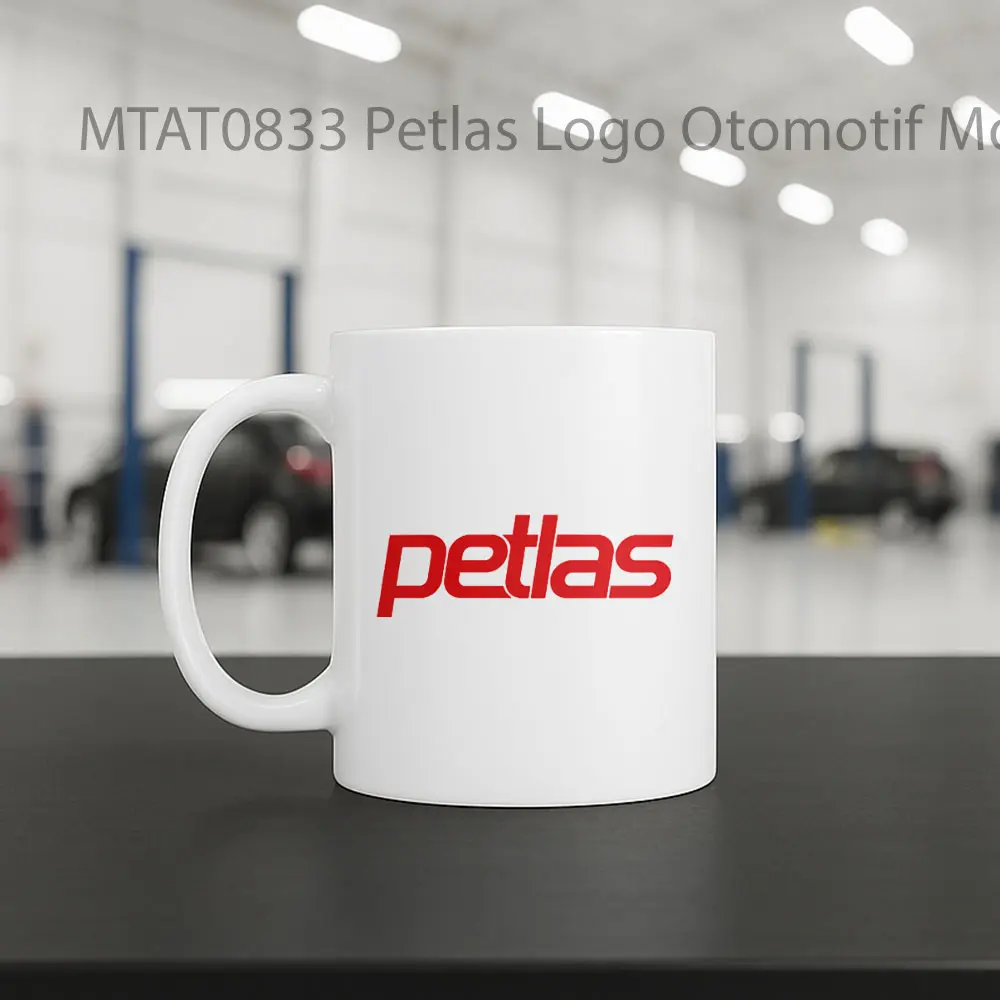 Petlas Logo Otomotif Mug - Sudut 2