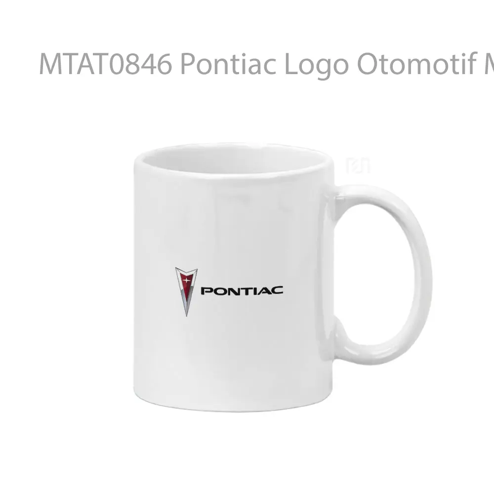 Pontiac Logo Otomotif Mug