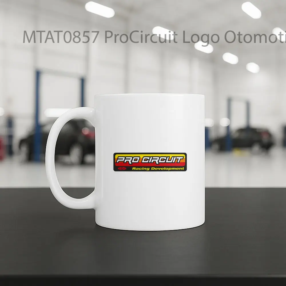 ProCircuit Logo Otomotif Mug - Sudut 2