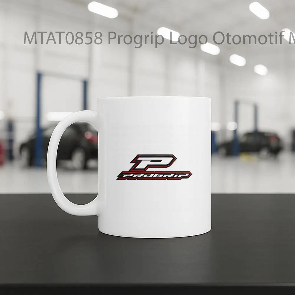 Progrip Logo Otomotif Mug - Sudut 2