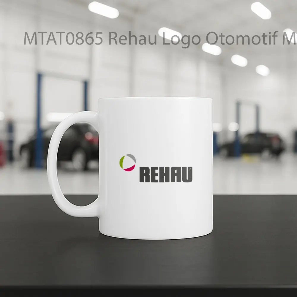 Rehau Logo Otomotif Mug - Sudut 2