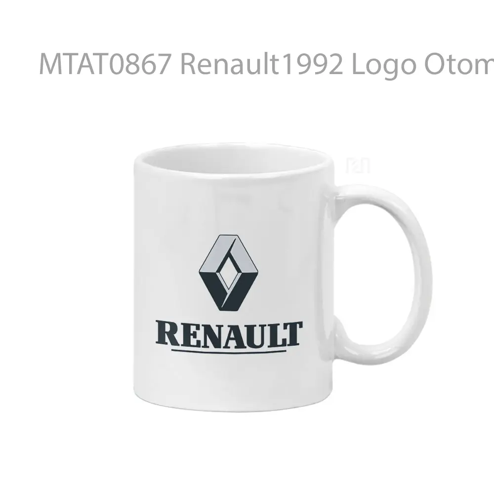 Renault1992 Logo Otomotif Mug