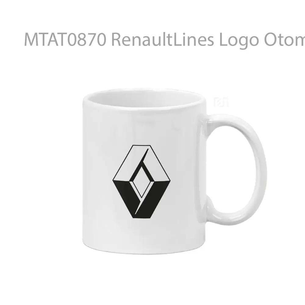RenaultLines Logo Otomotif Mug