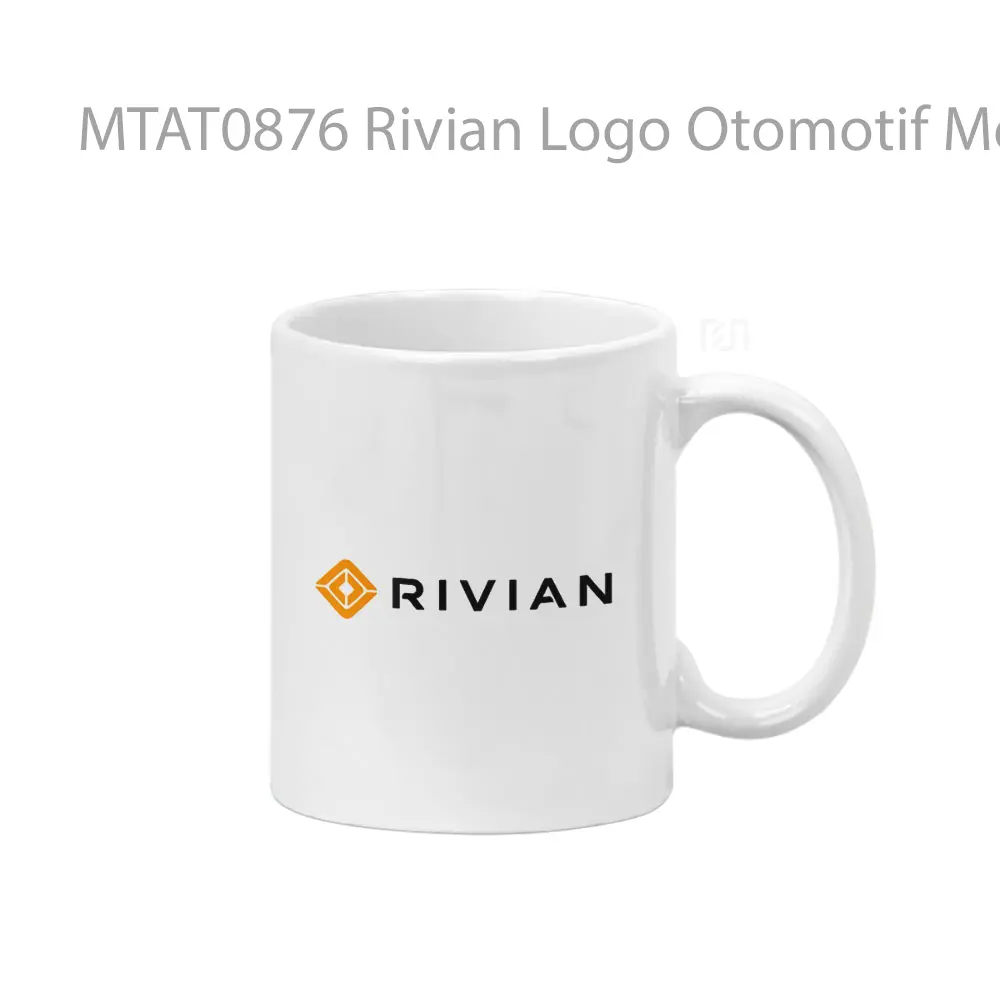 Rivian Logo Otomotif Mug