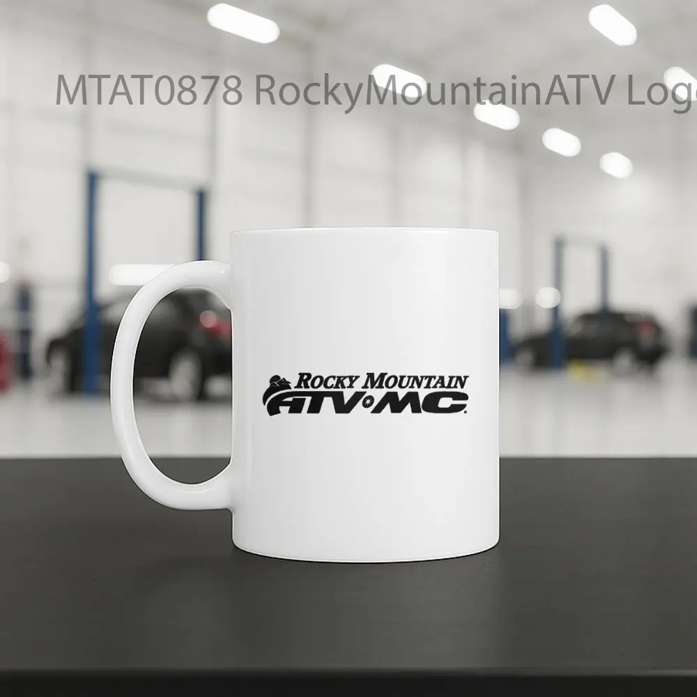 RockyMountainATV Logo Otomotif Mug - Sudut 2