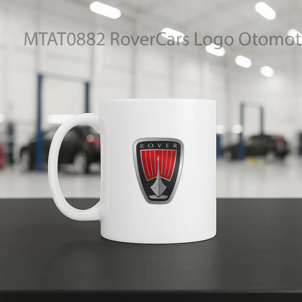 RoverCars Logo Otomotif Mug - Sudut 2