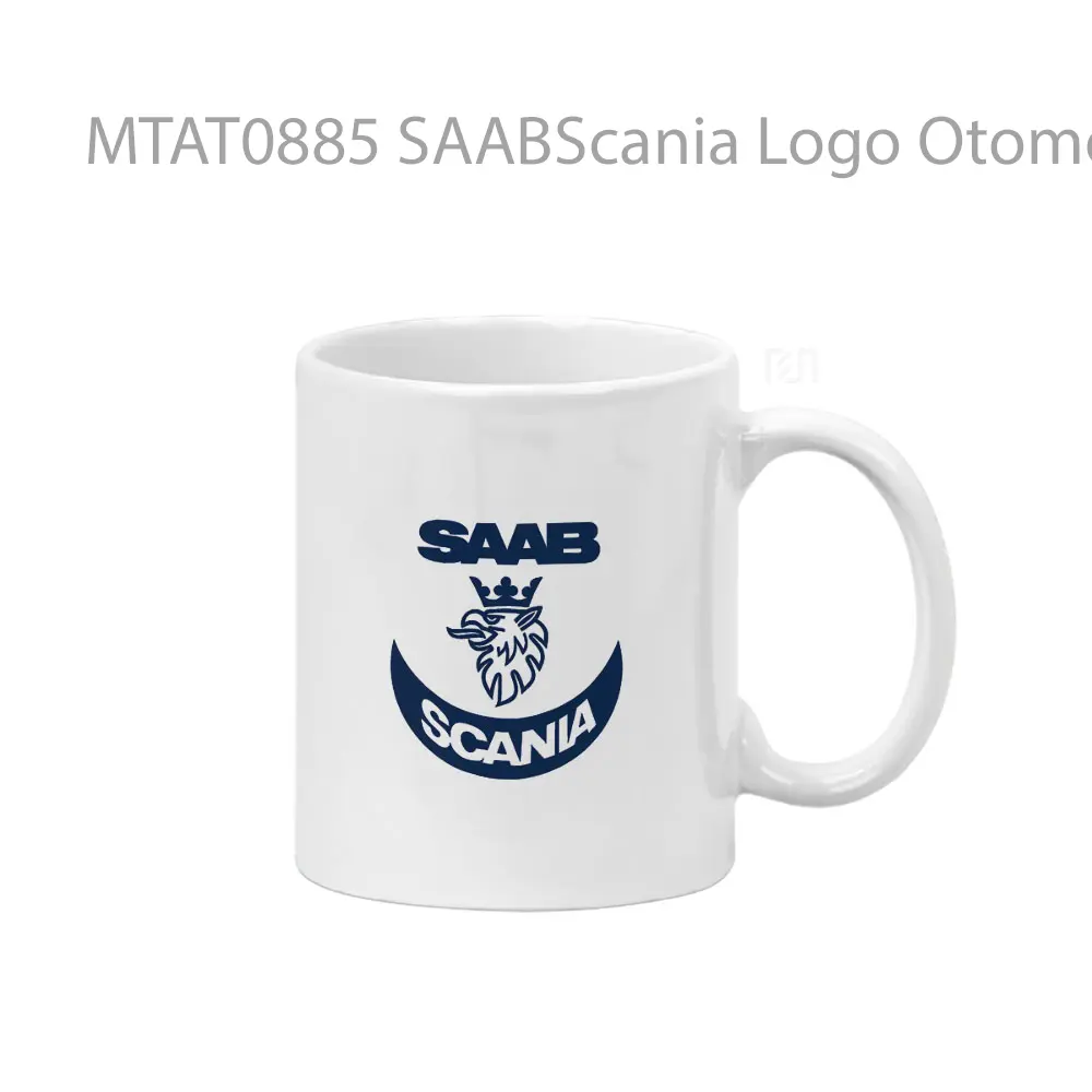 SAABScania Logo Otomotif Mug