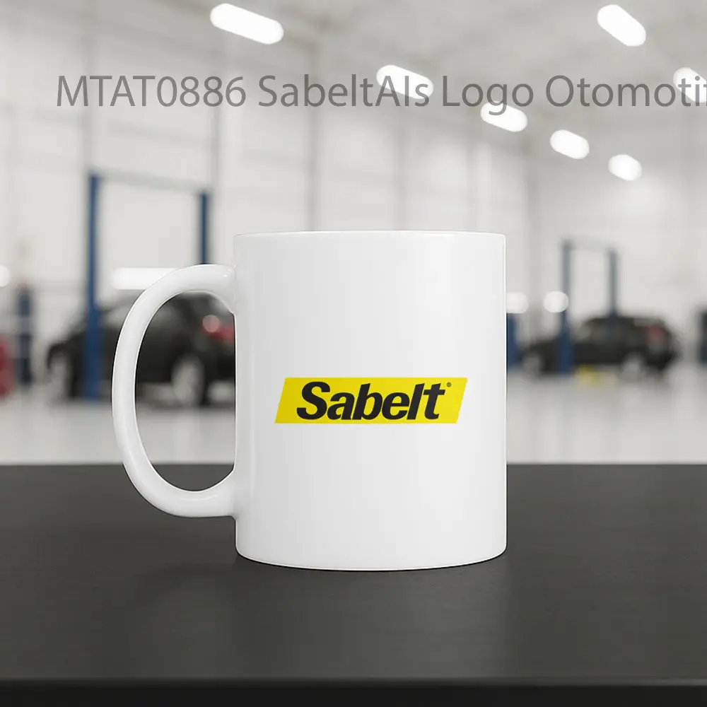 SabeltAIs Logo Otomotif Mug - Sudut 2