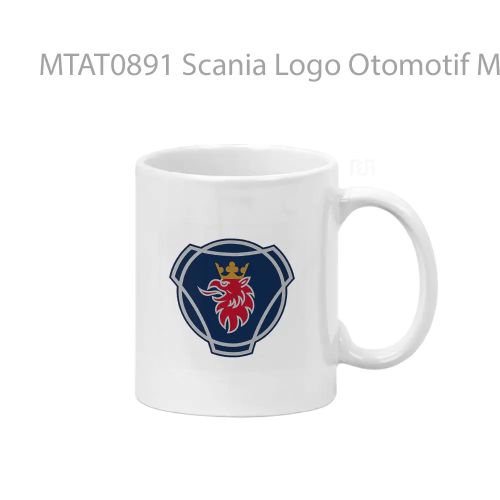 Scania Logo Otomotif Mug