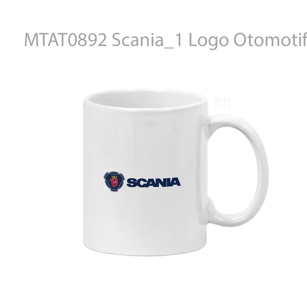 Mug Keramik Premium SNI - Scania_1 Logo Otomotif Mug