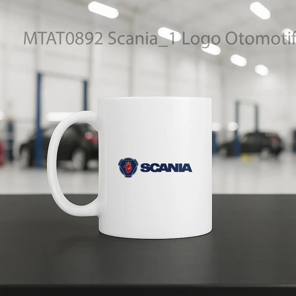 Scania_1 Logo Otomotif Mug - Sudut 2