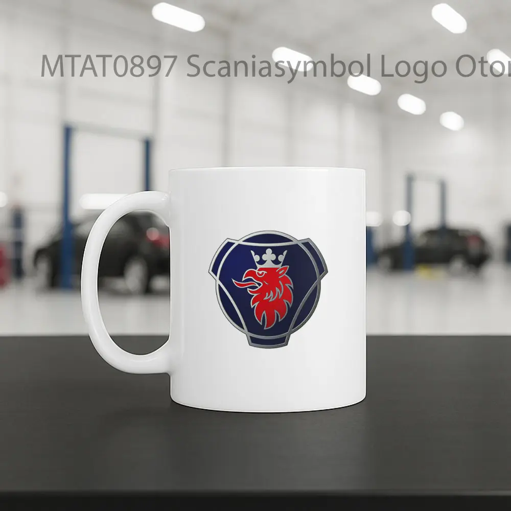 Scaniasymbol Logo Otomotif Mug - Sudut 2