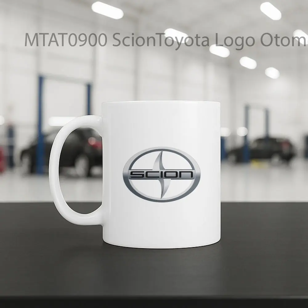 ScionToyota Logo Otomotif Mug - Sudut 2