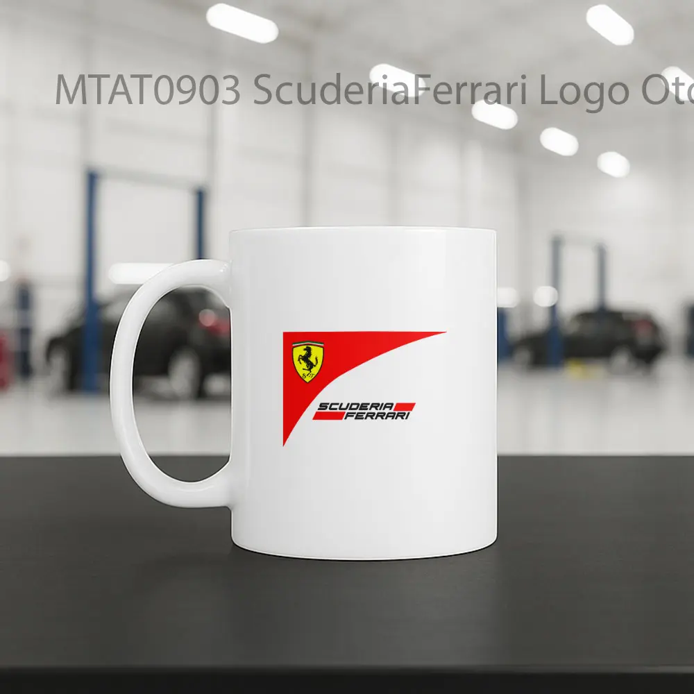 ScuderiaFerrari Logo Otomotif Mug - Sudut 2