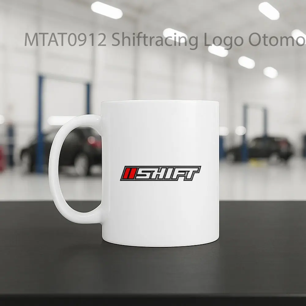 Shiftracing Logo Otomotif Mug - Sudut 2