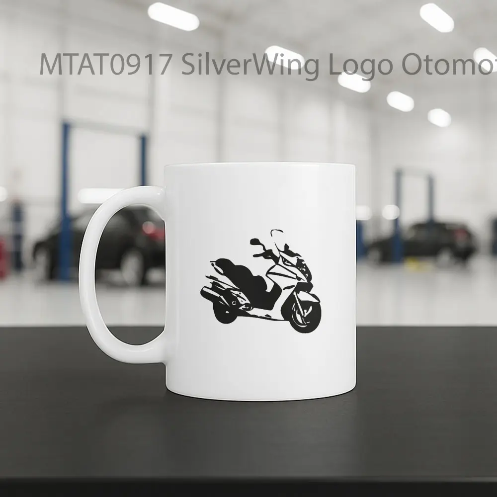 SilverWing Logo Otomotif Mug - Sudut 2