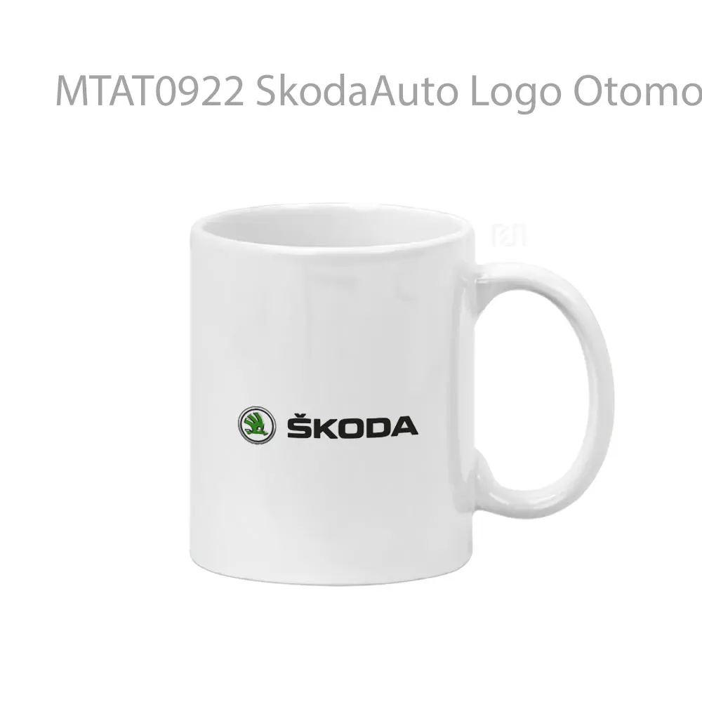SkodaAuto Logo Otomotif Mug