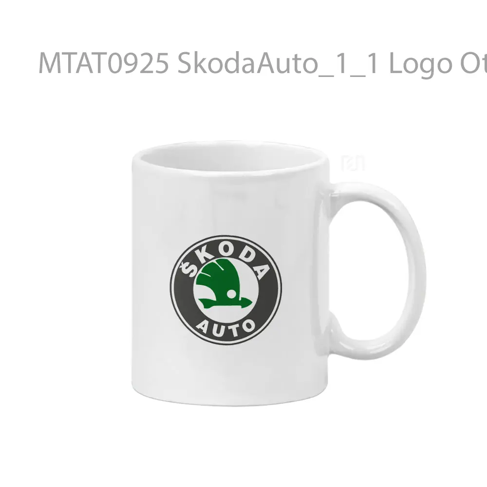SkodaAuto_1_1 Logo Otomotif Mug