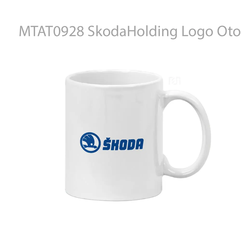 SkodaHolding Logo Otomotif Mug