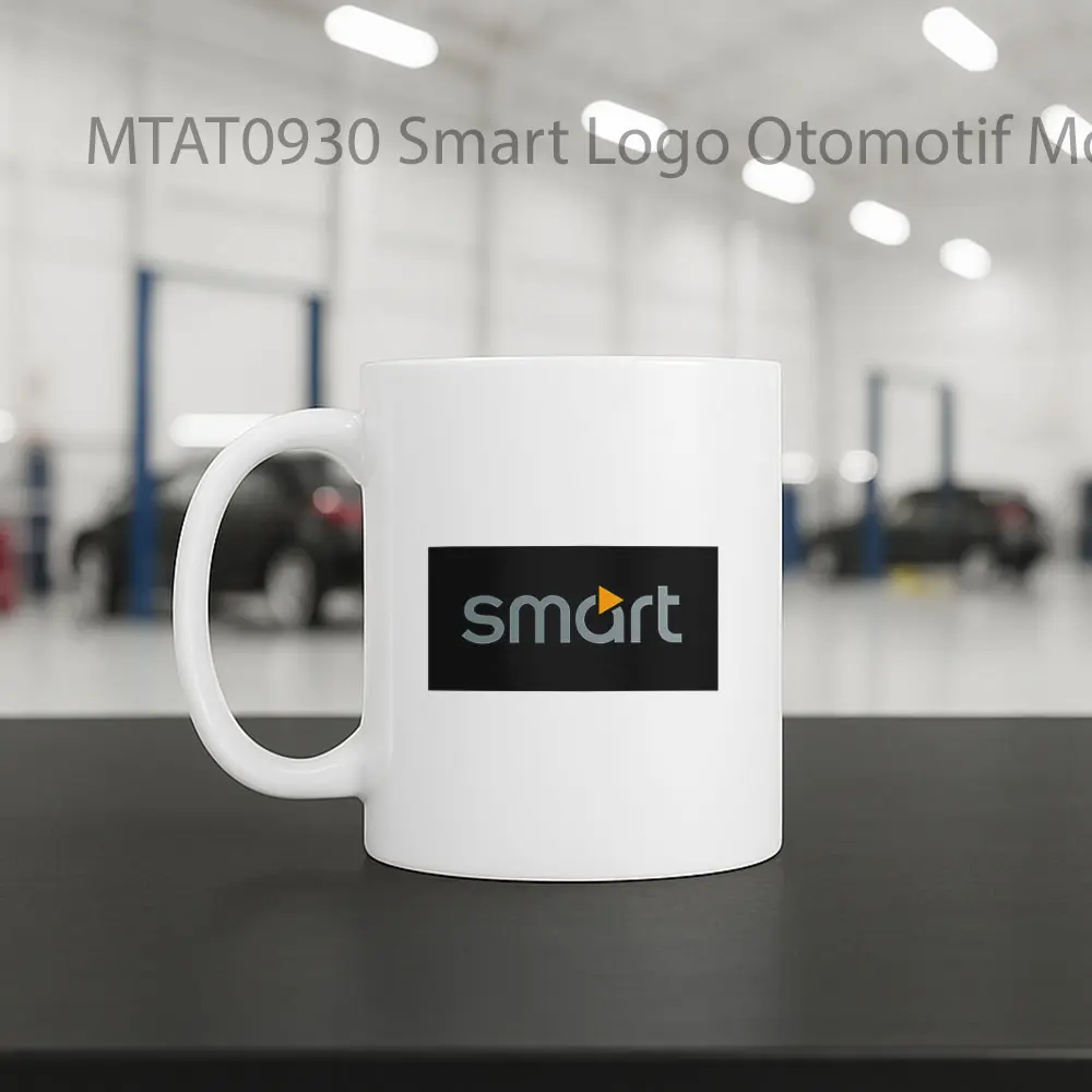 Smart Logo Otomotif Mug - Sudut 2