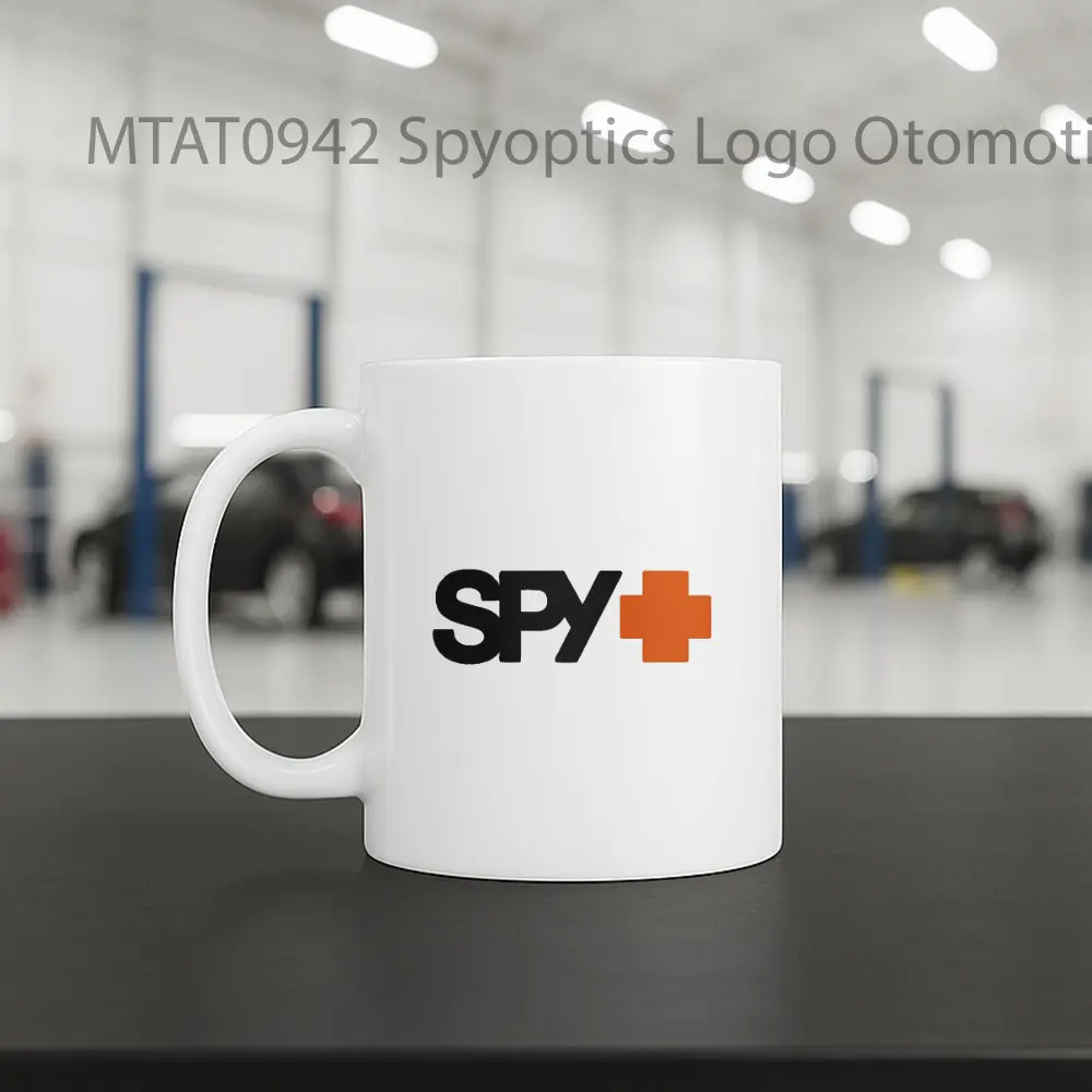 Spyoptics Logo Otomotif Mug - Sudut 2