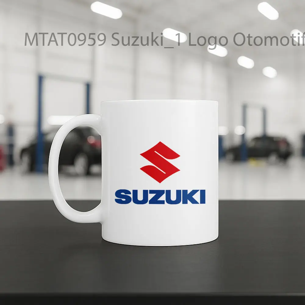 Suzuki_1 Logo Otomotif Mug - Sudut 2
