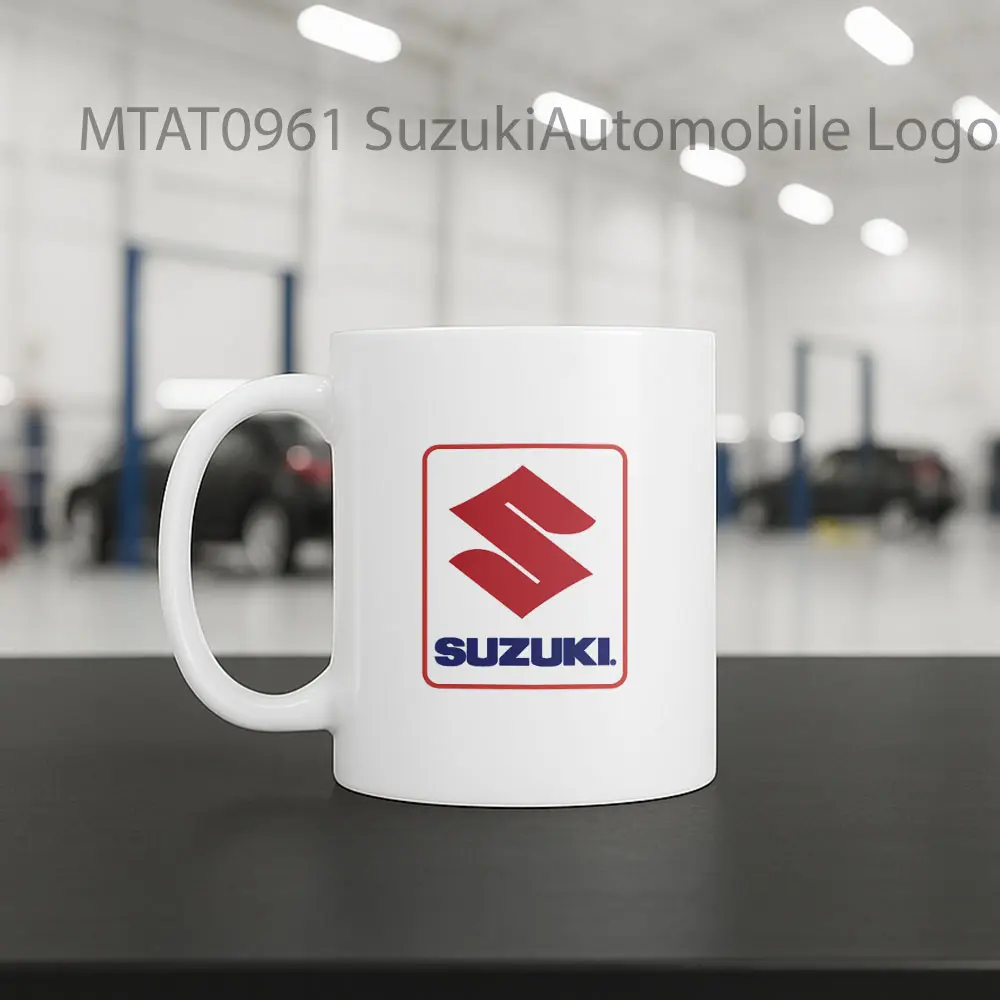 SuzukiAutomobile Logo Otomotif Mug - Sudut 2
