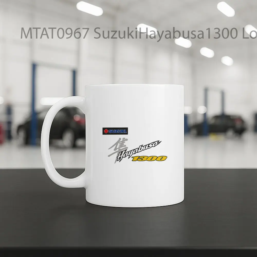 SuzukiHayabusa1300 Logo Otomotif Mug - Sudut 2
