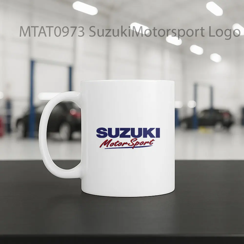 SuzukiMotorsport Logo Otomotif Mug - Sudut 2