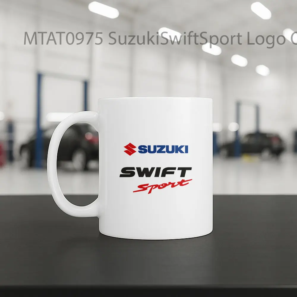 SuzukiSwiftSport Logo Otomotif Mug - Sudut 2