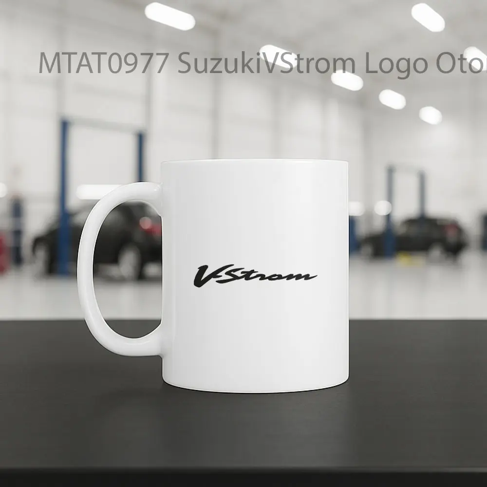 SuzukiVStrom Logo Otomotif Mug - Sudut 2