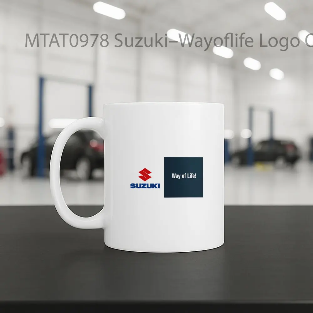 Suzuki–Wayoflife Logo Otomotif Mug - Sudut 2