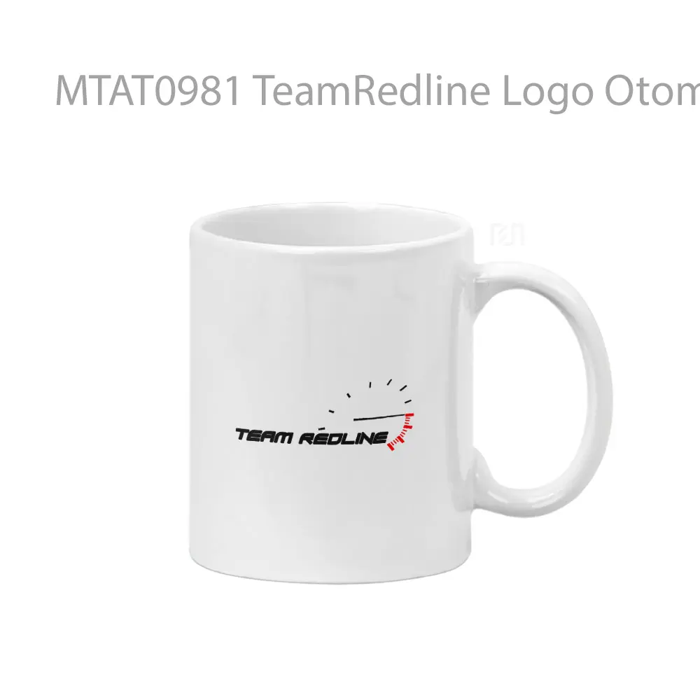TeamRedline Logo Otomotif Mug