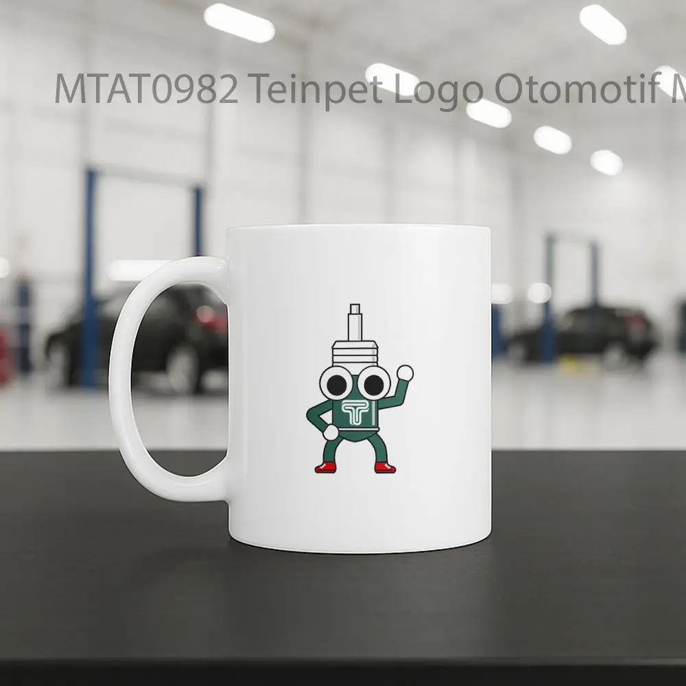 Teinpet Logo Otomotif Mug - Sudut 2
