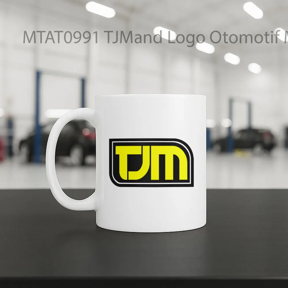 TJMand Logo Otomotif Mug - Sudut 2