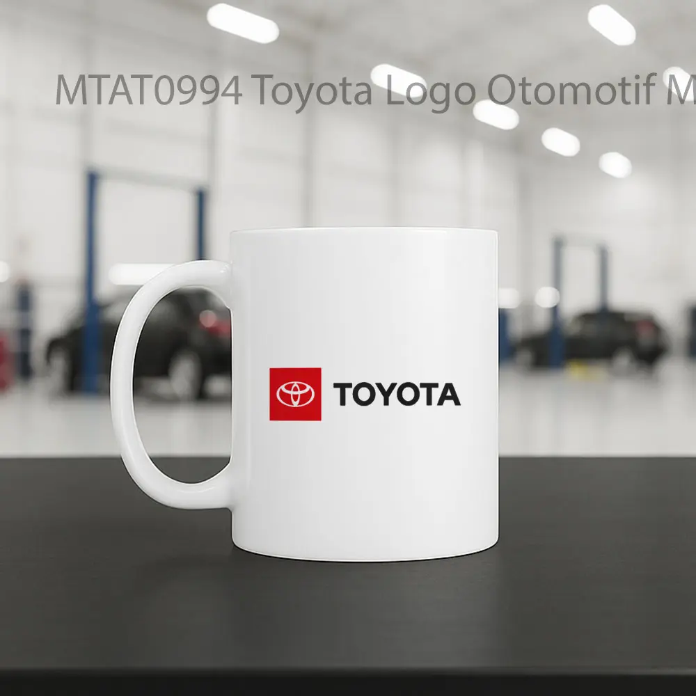 Toyota Logo Otomotif Mug - Sudut 2
