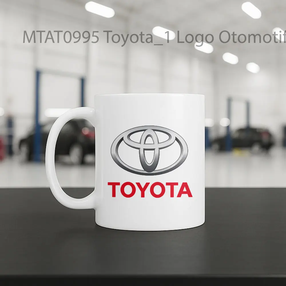 Toyota_1 Logo Otomotif Mug - Sudut 2