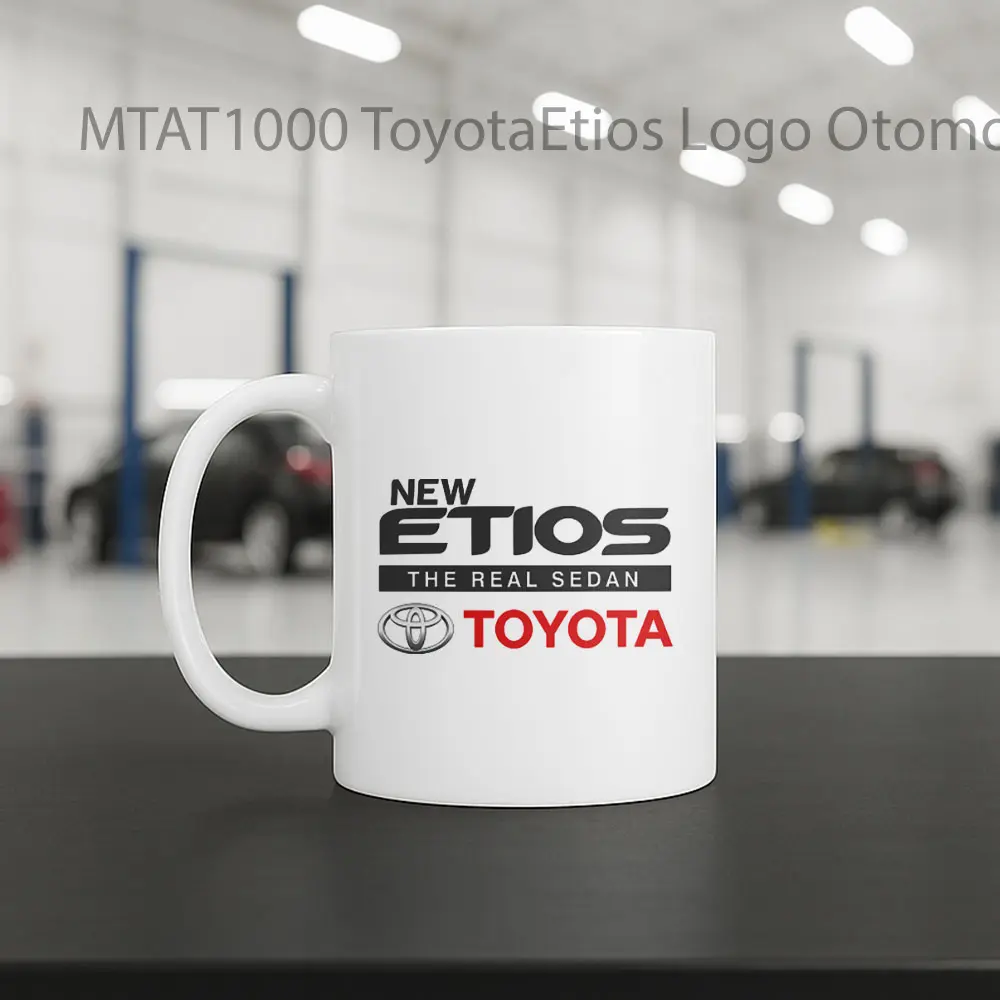 ToyotaEtios Logo Otomotif Mug - Sudut 2