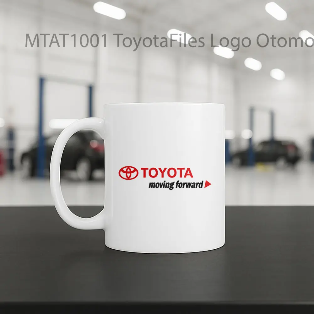ToyotaFiles Logo Otomotif Mug - Sudut 2