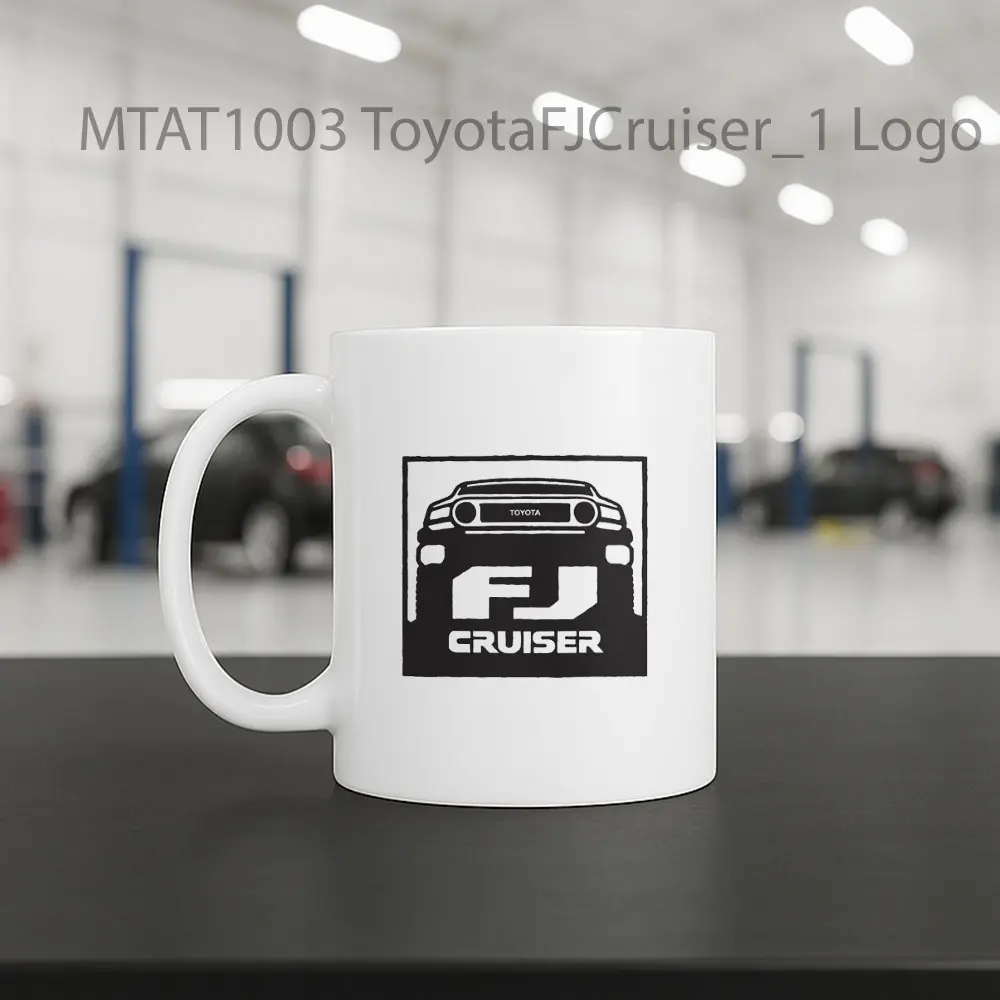 ToyotaFJCruiser_1 Logo Otomotif Mug - Sudut 2