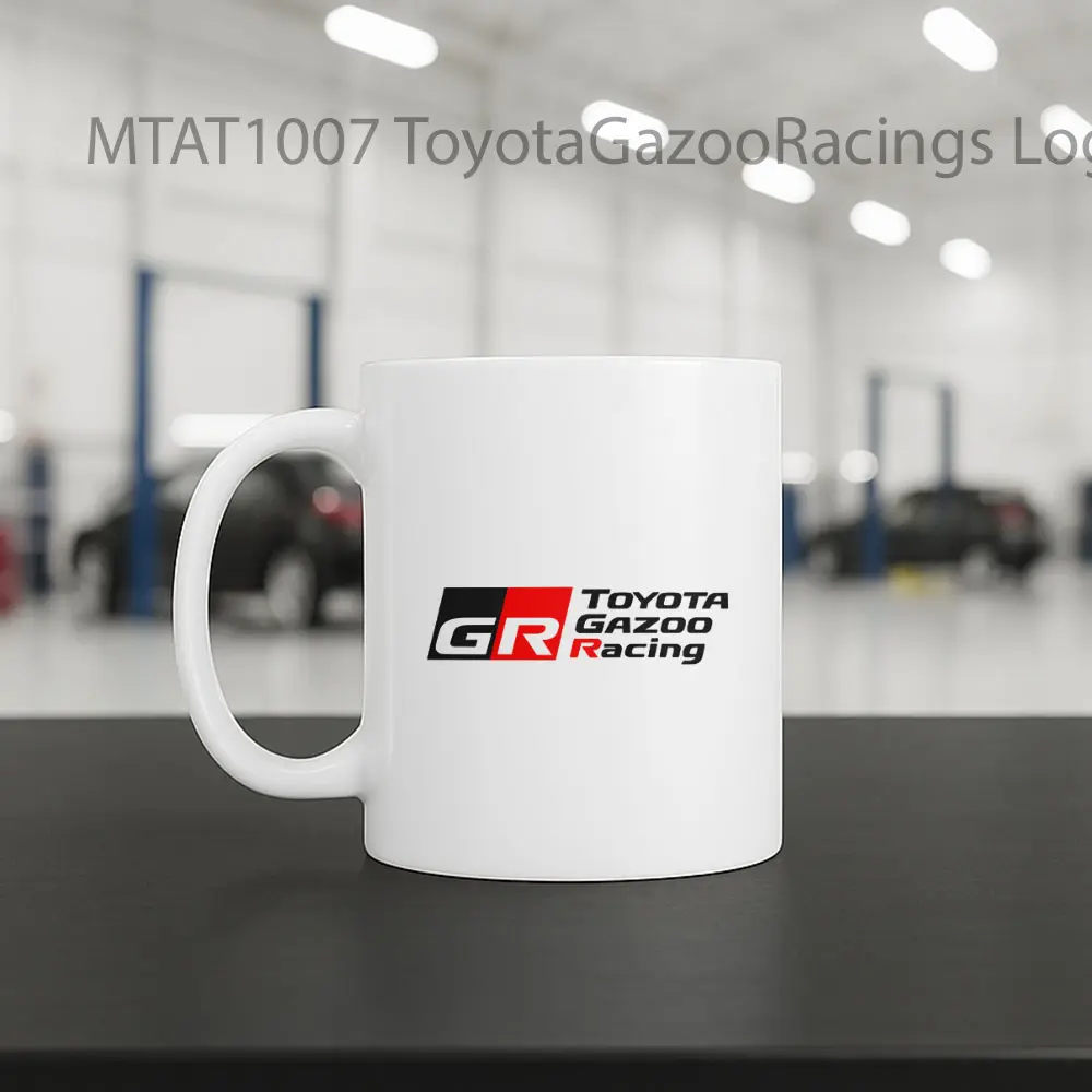 ToyotaGazooRacings Logo Otomotif Mug - Sudut 2